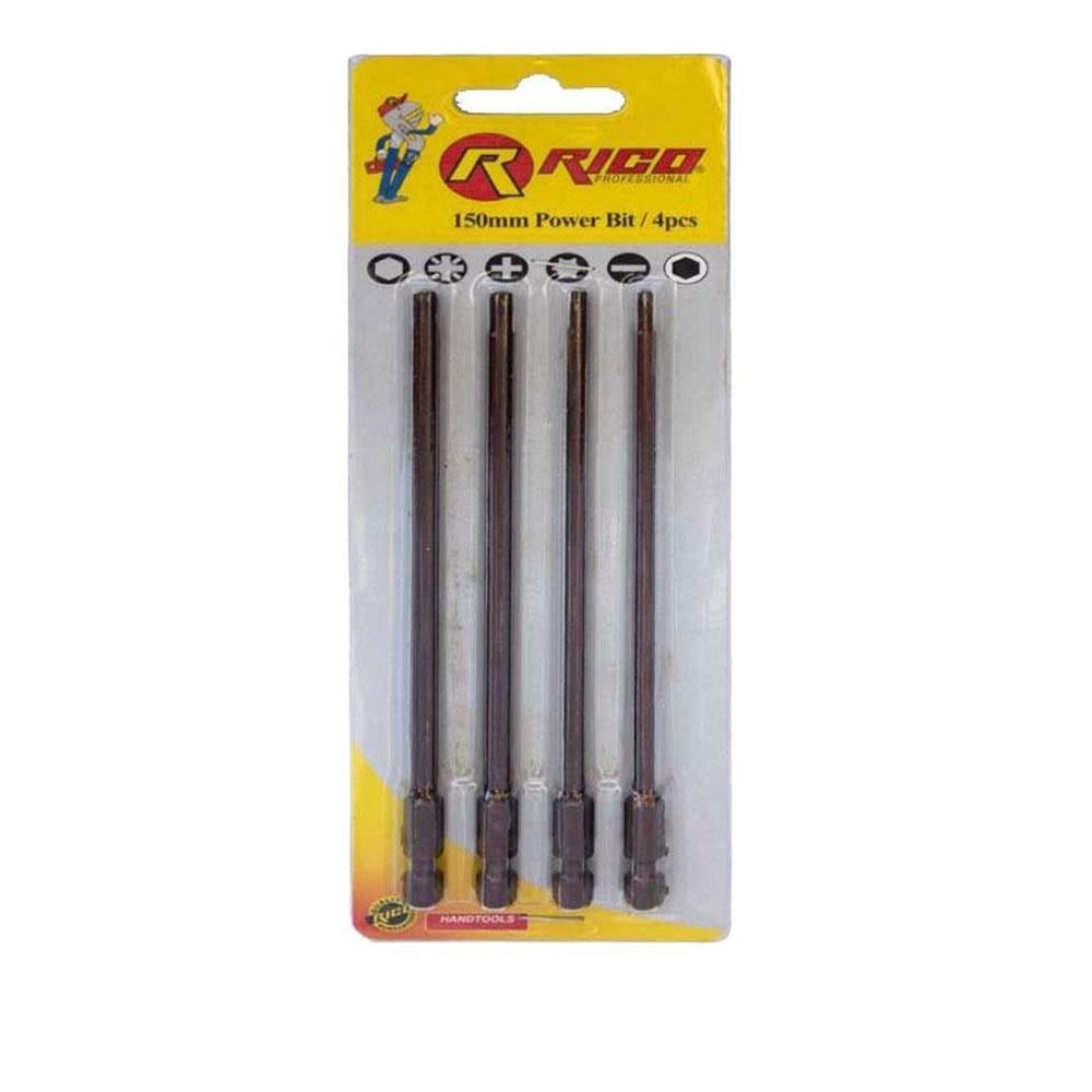 Rico 005-KK1123 Kaplamalı Torx Bits Set 4 Parça 150 mm