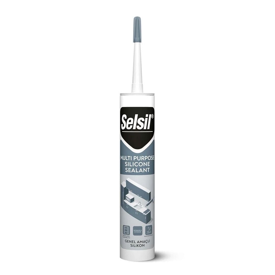Selsil Genel Amaçlı Silikon Siyah 280 gr