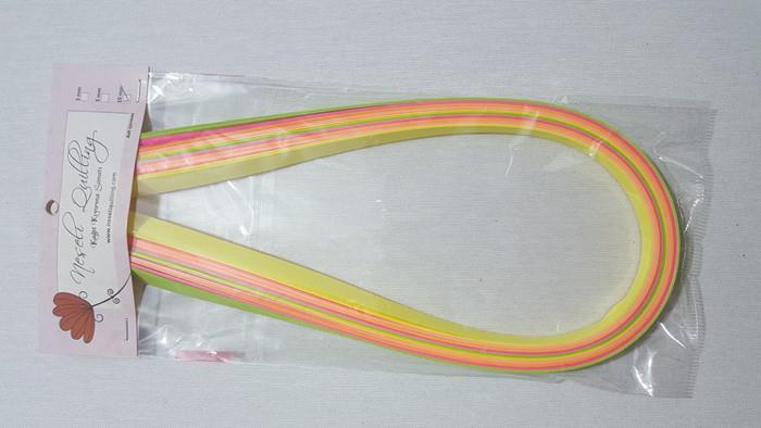 10mm Karışık Neşeli Quilling Kağıt Şerit