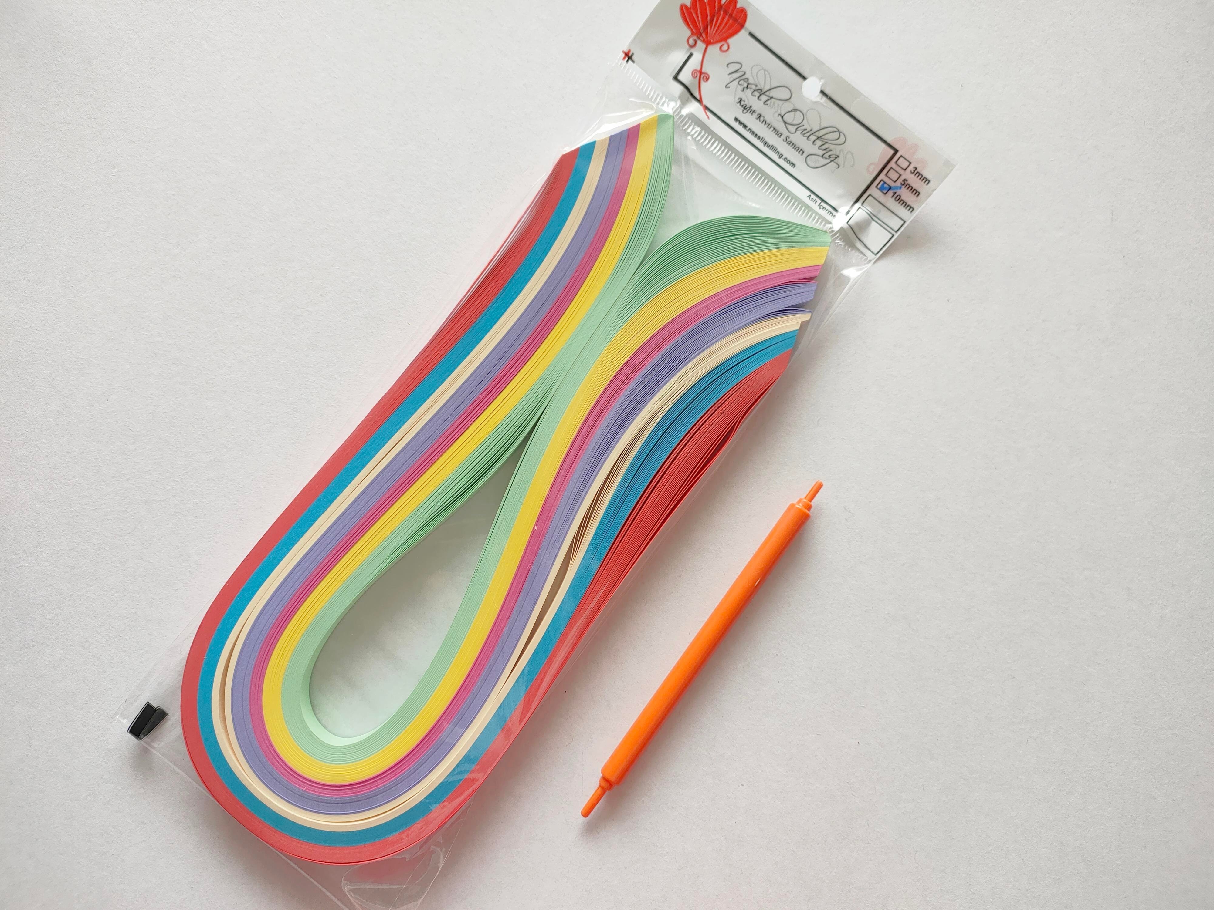 10mm QUILLING ÖĞRENCİ BAŞLANGIÇ SETİ 3 ( 175 AD - 7 RENK)