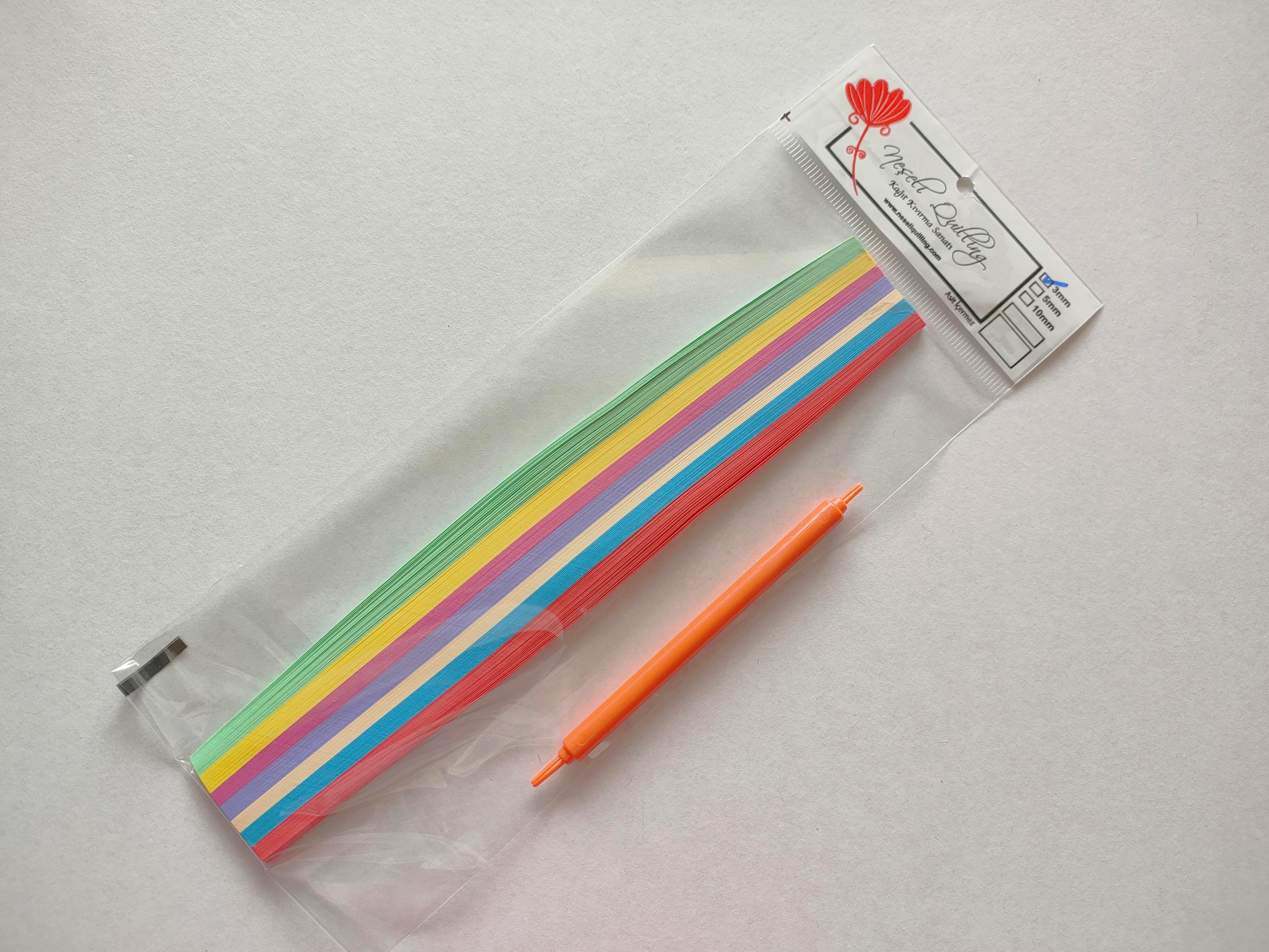 3mm  MİNİ BAŞLANGIÇ SETİ - 25CM - 7 RENKLİ - 175 ADET