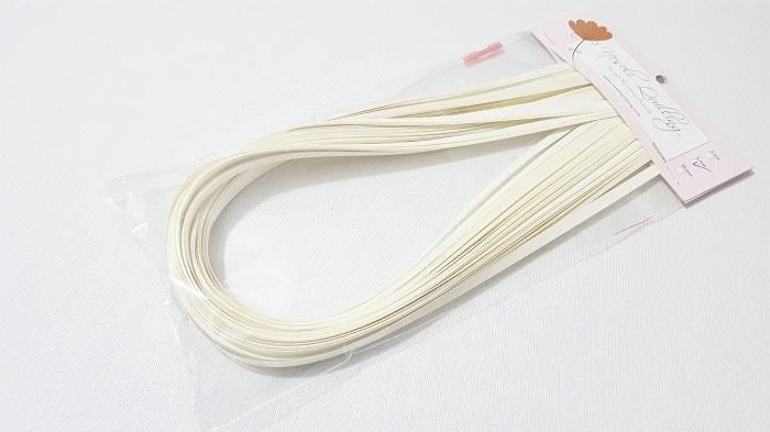 5mm Krem Quilling Kağıt Şerit