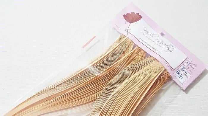 5mm Kum Beji Premium Quilling Kağıt Şerit