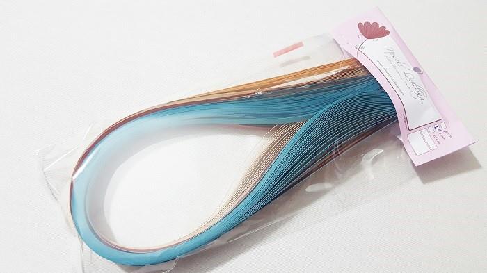 5mm Sonbahar Renk Tonlu Kağıt Şerit