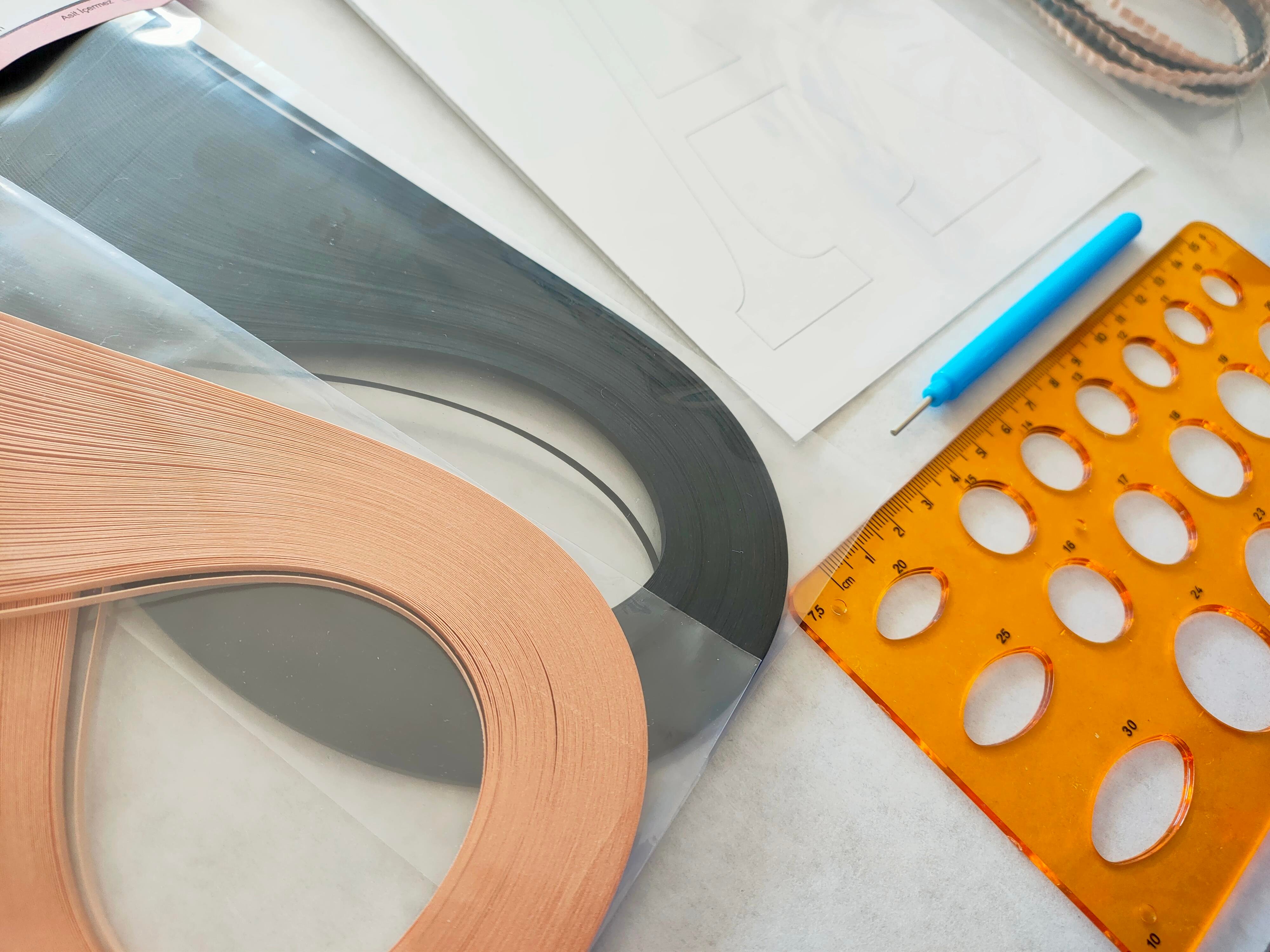 Quilling A Harfi Başlangıç Kiti 