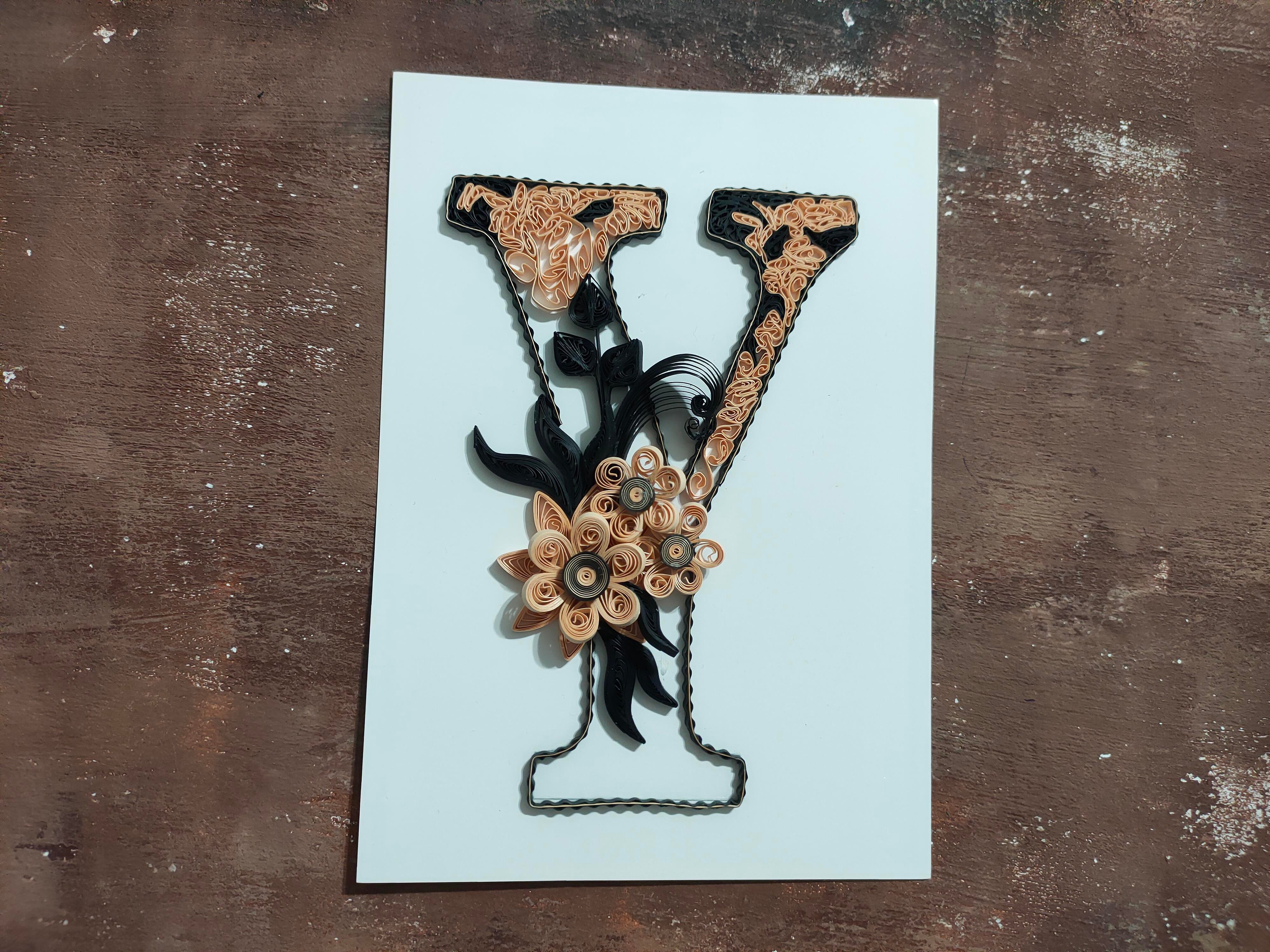 Quilling Y Harfi VİDEOLU Başlangıç Kiti