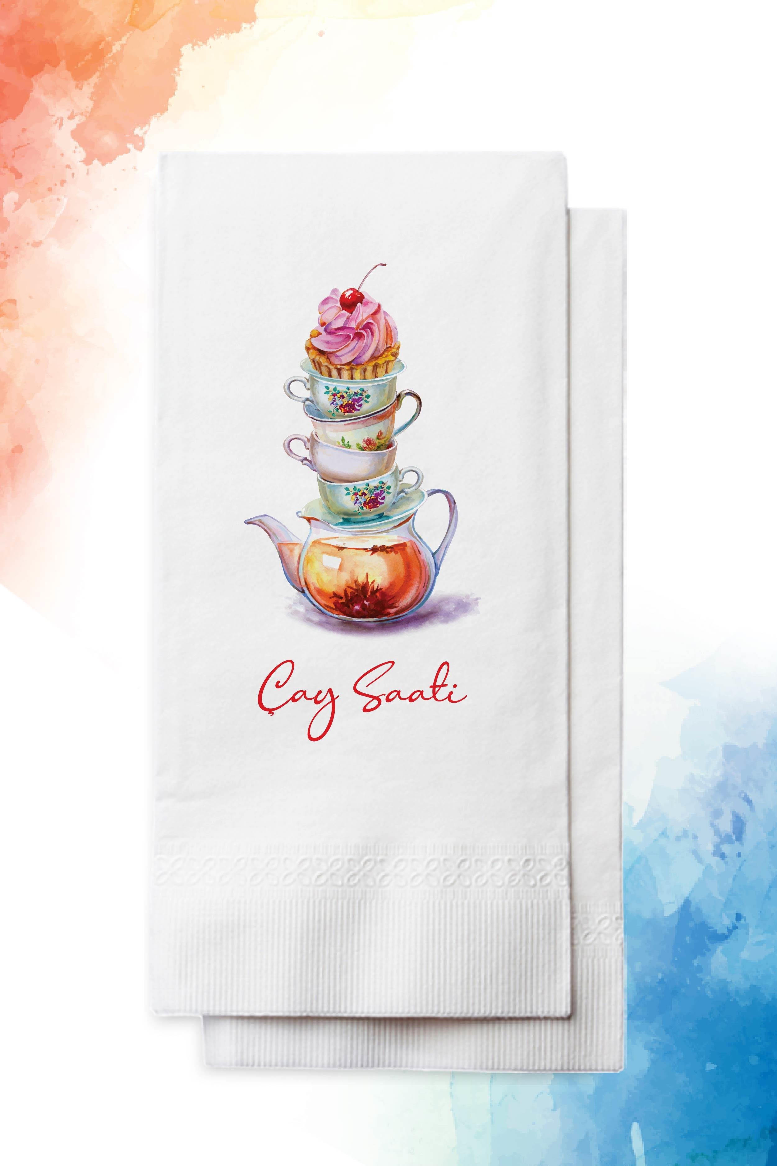 Neşeli Fincanlar Konuşan Peçete | PGBT33