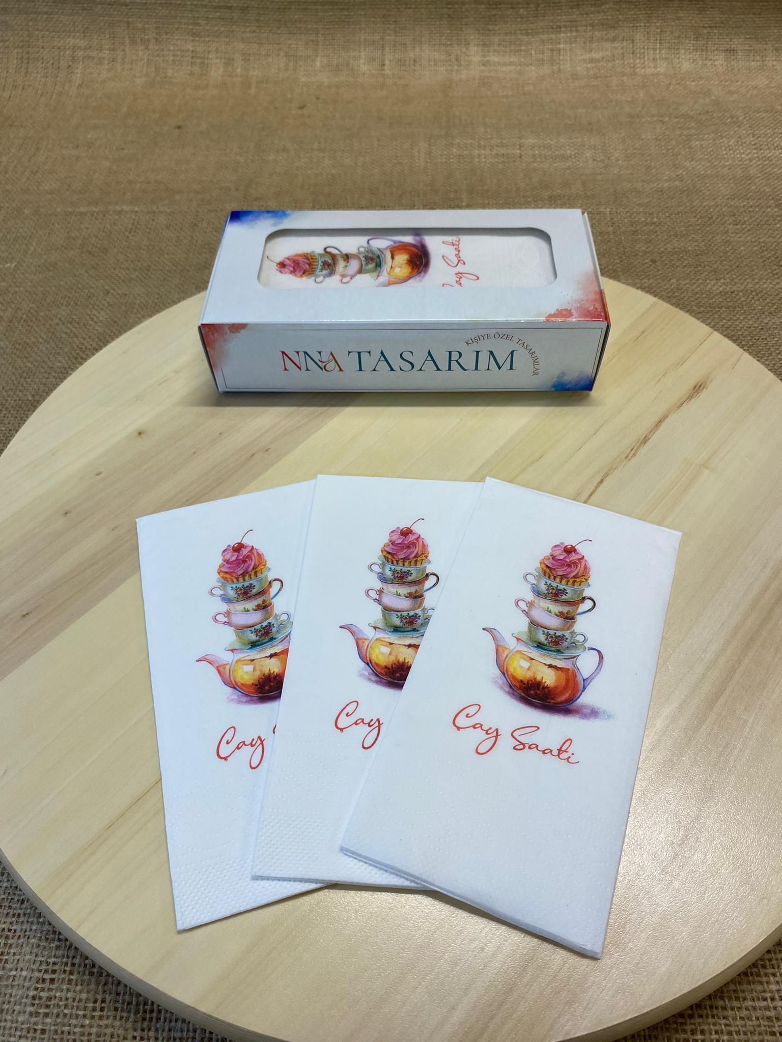 Neşeli Fincanlar Konuşan Peçete | PGBT33