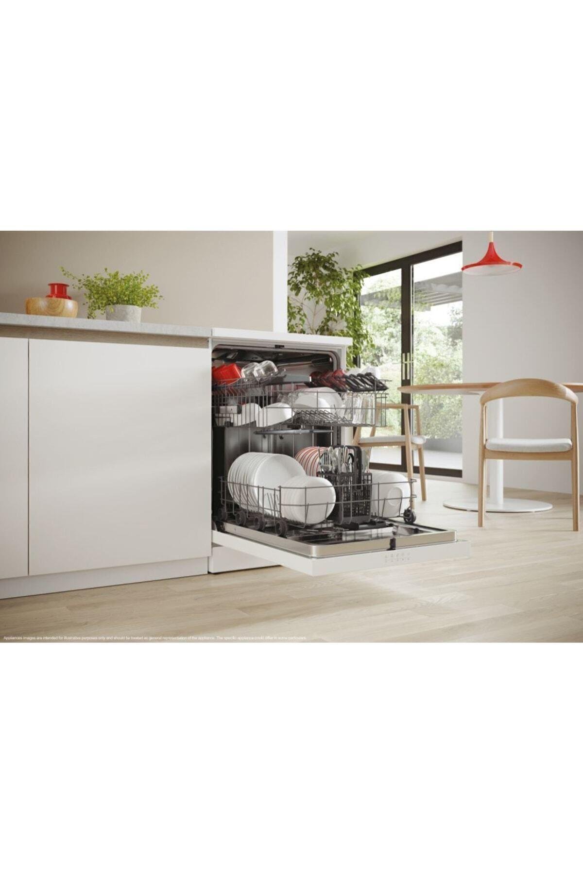 Hoover HF 3E53EOW-17 5 Programlı Bulaşık Makinesi