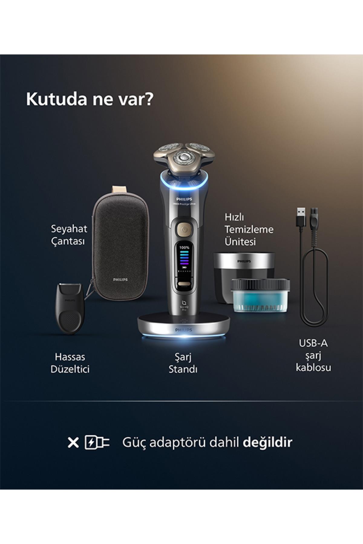 Philips XP9402/31 SkinIQ Pro i9000 Prestige Ultra Islak ve Kuru Elektrikli Tıraş Makinesi