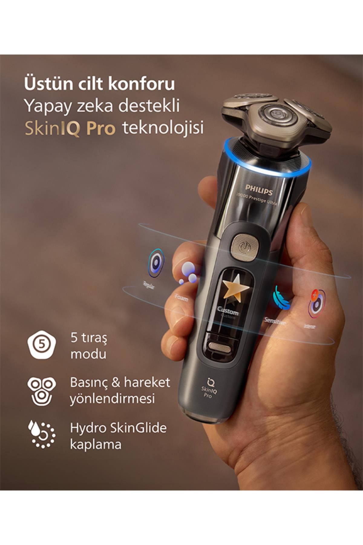 Philips XP9402/31 SkinIQ Pro i9000 Prestige Ultra Islak ve Kuru Elektrikli Tıraş Makinesi