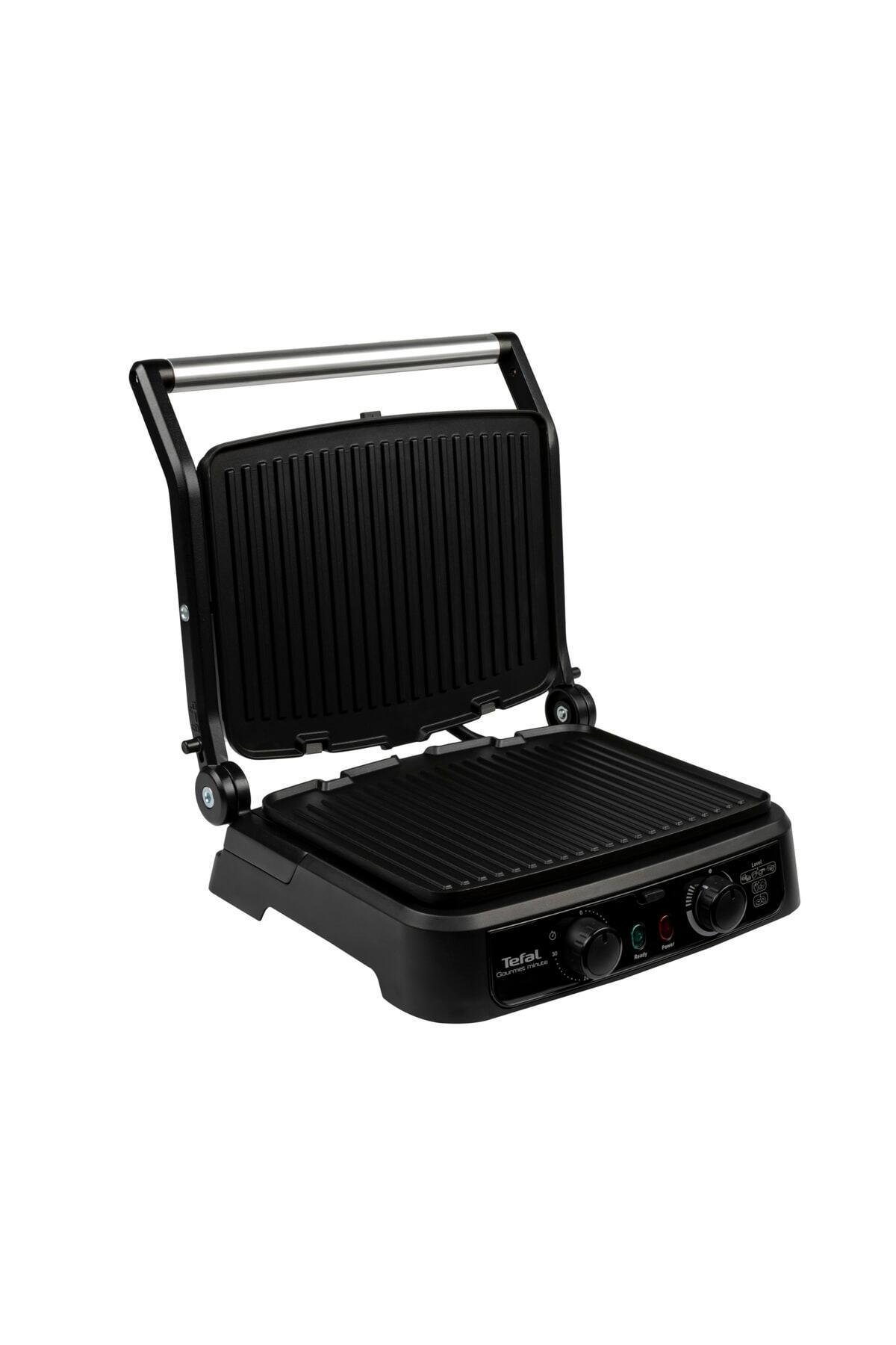Tefal Gourmet Minute Zaman Ayarlı Siyah 2000 W Tost Makinesi