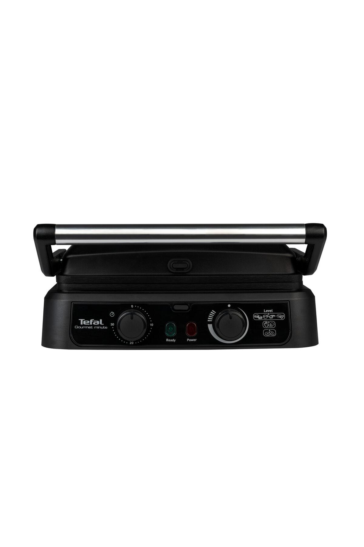 Tefal Gourmet Minute Zaman Ayarlı Siyah 2000 W Tost Makinesi