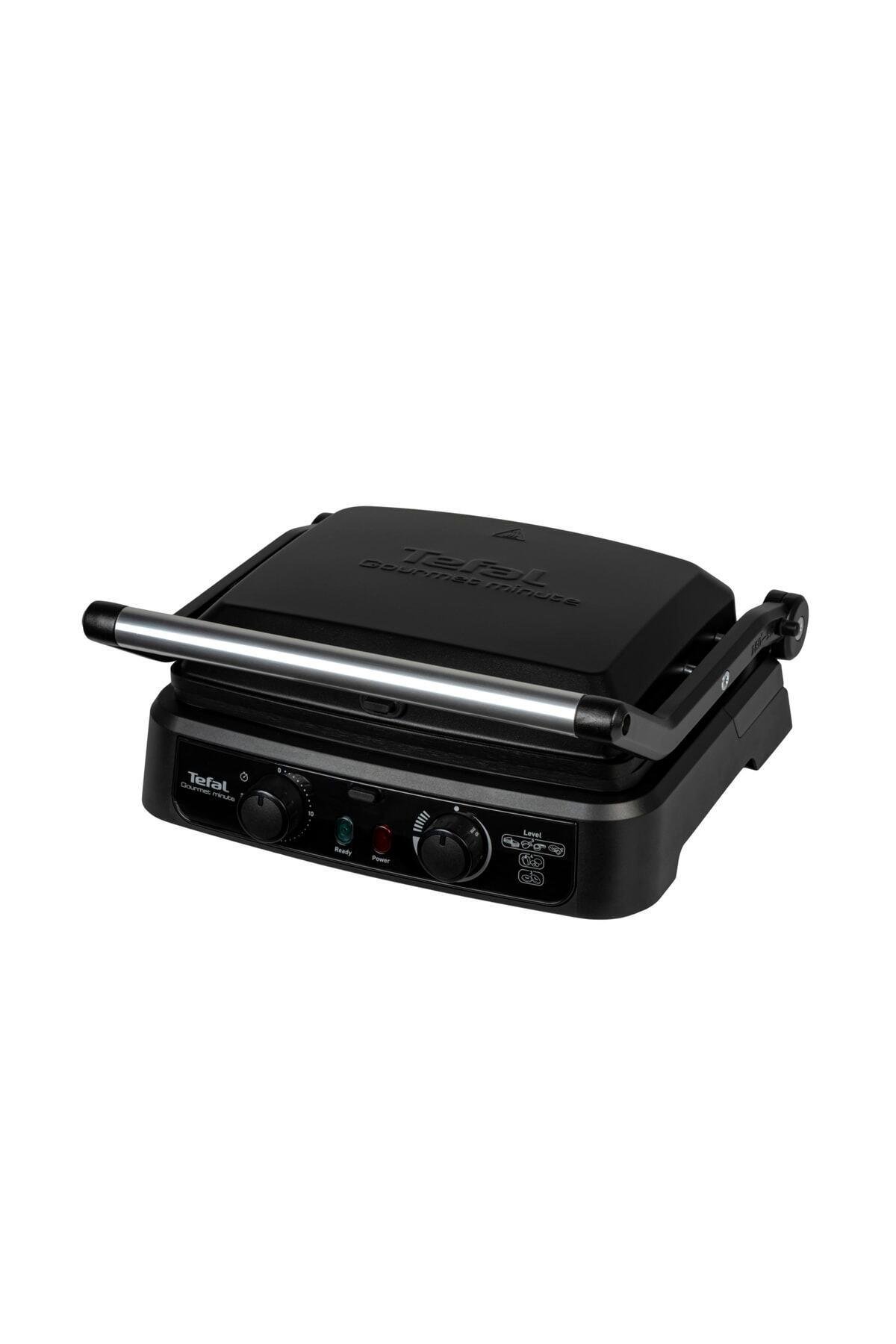 Tefal Gourmet Minute Zaman Ayarlı Siyah 2000 W Tost Makinesi
