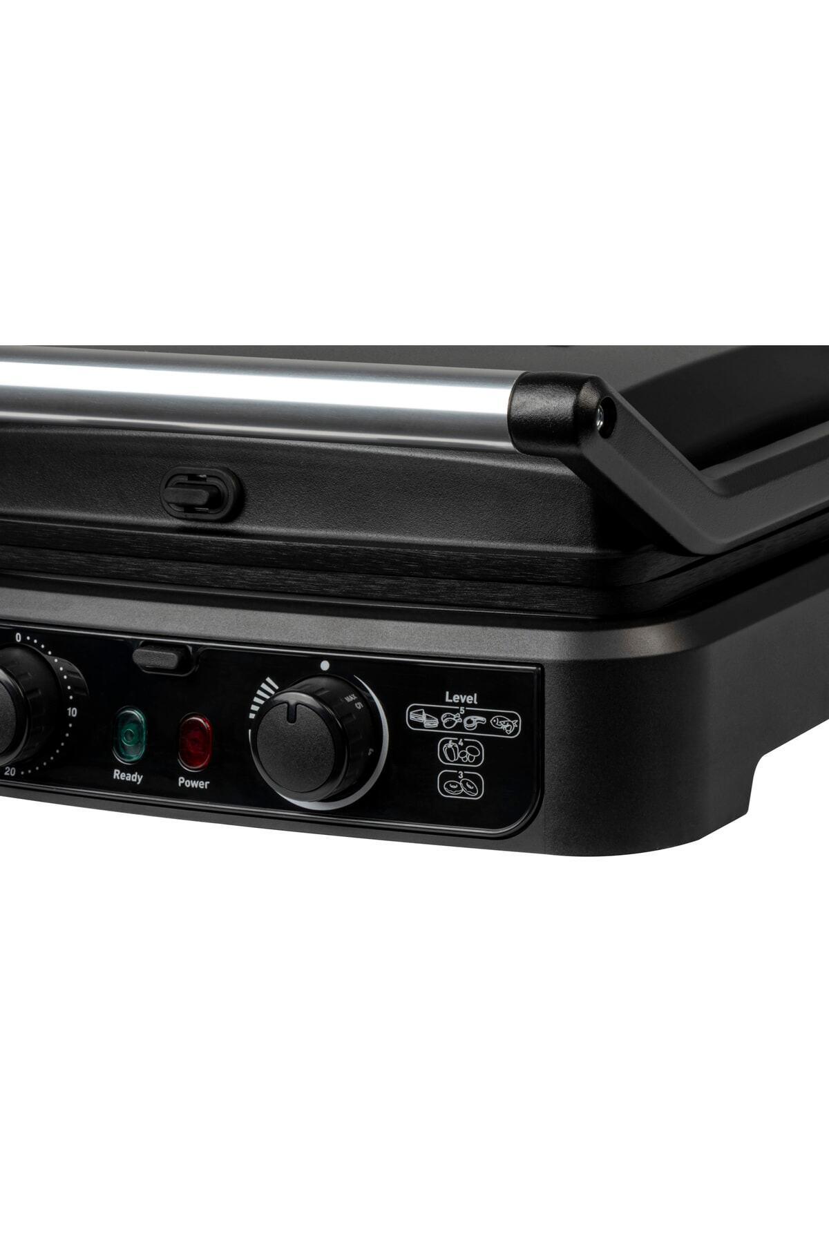 Tefal Gourmet Minute Zaman Ayarlı Siyah 2000 W Tost Makinesi
