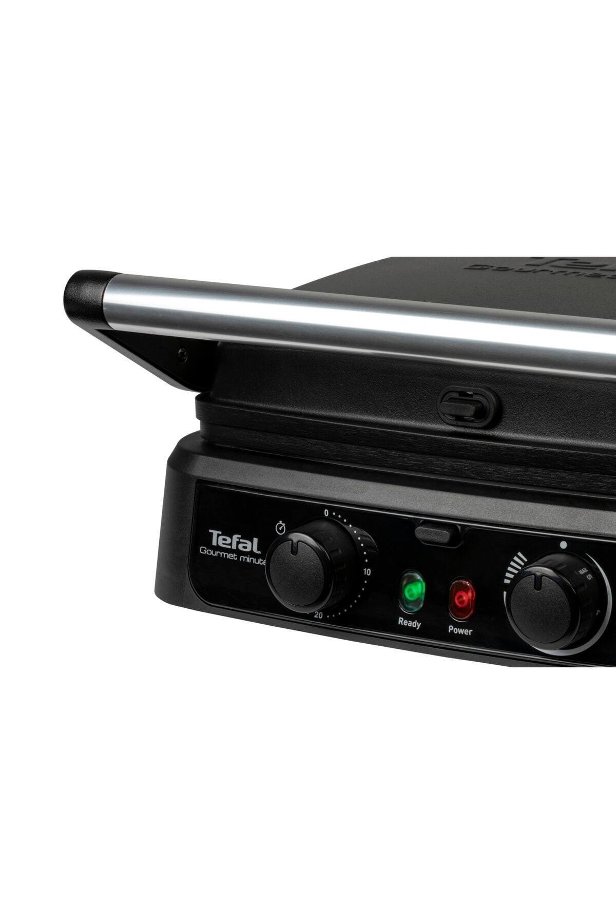 Tefal Gourmet Minute Zaman Ayarlı Siyah 2000 W Tost Makinesi