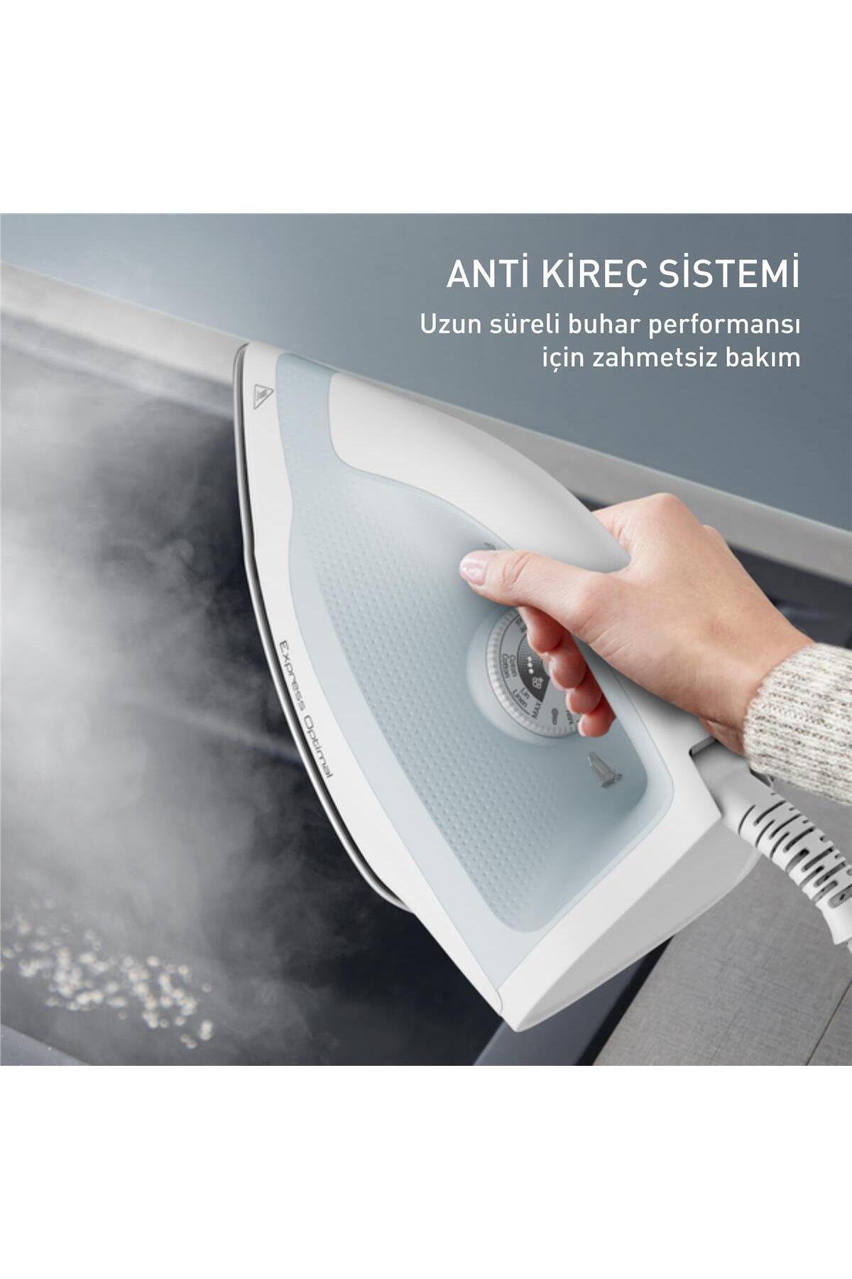 Tefal SV42 Express Optimal 2200 W Buhar Kazanlı Ütü