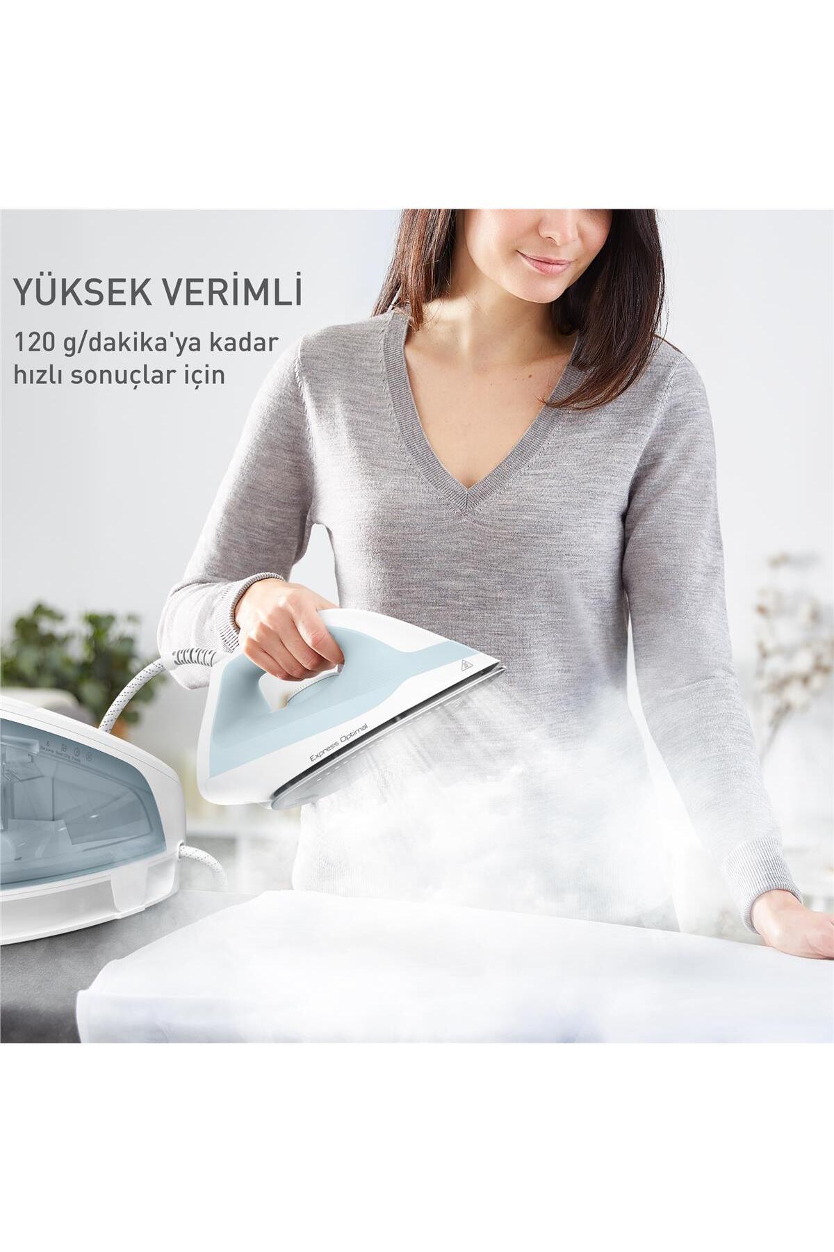 Tefal SV42 Express Optimal 2200 W Buhar Kazanlı Ütü