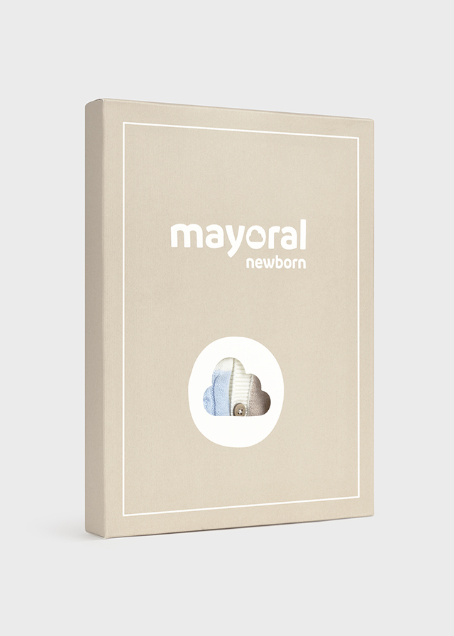 Mayoral Yenidoğan Erkek Örme 3'Lü Takım