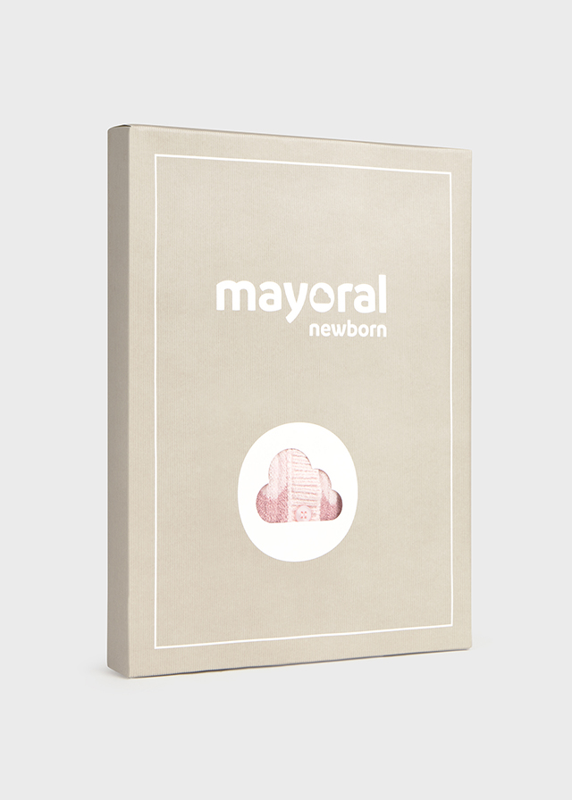 Mayoral Yenidoğan Kız Örgü 3'Lü Tulum Takım