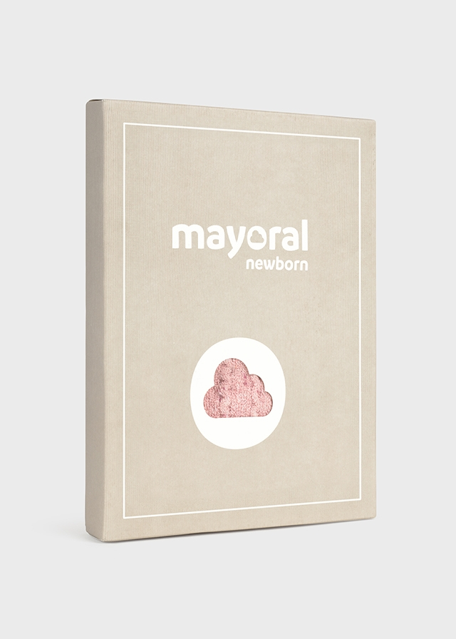 Mayoral Yenidoğan Kız Örgü Yelekli 3'Lü Takım
