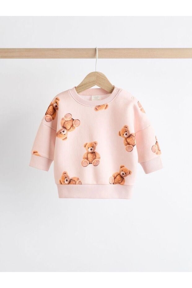 Next Baby Kız Bebek Sweatshirt Ve Tayt 2 Parça Set