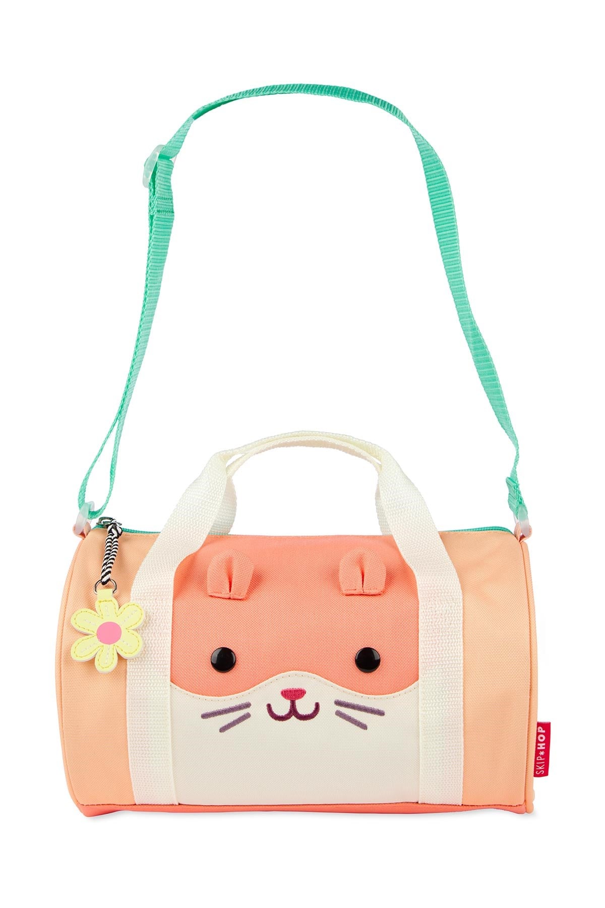Skip Hop Zoo Hamster Figürlü Silindir Çocuk Spor ve Seyahat Çantası