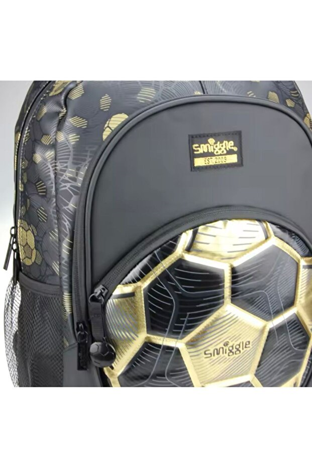 Smiggle - Altın Futbol Topu Okul Sırt Çantası