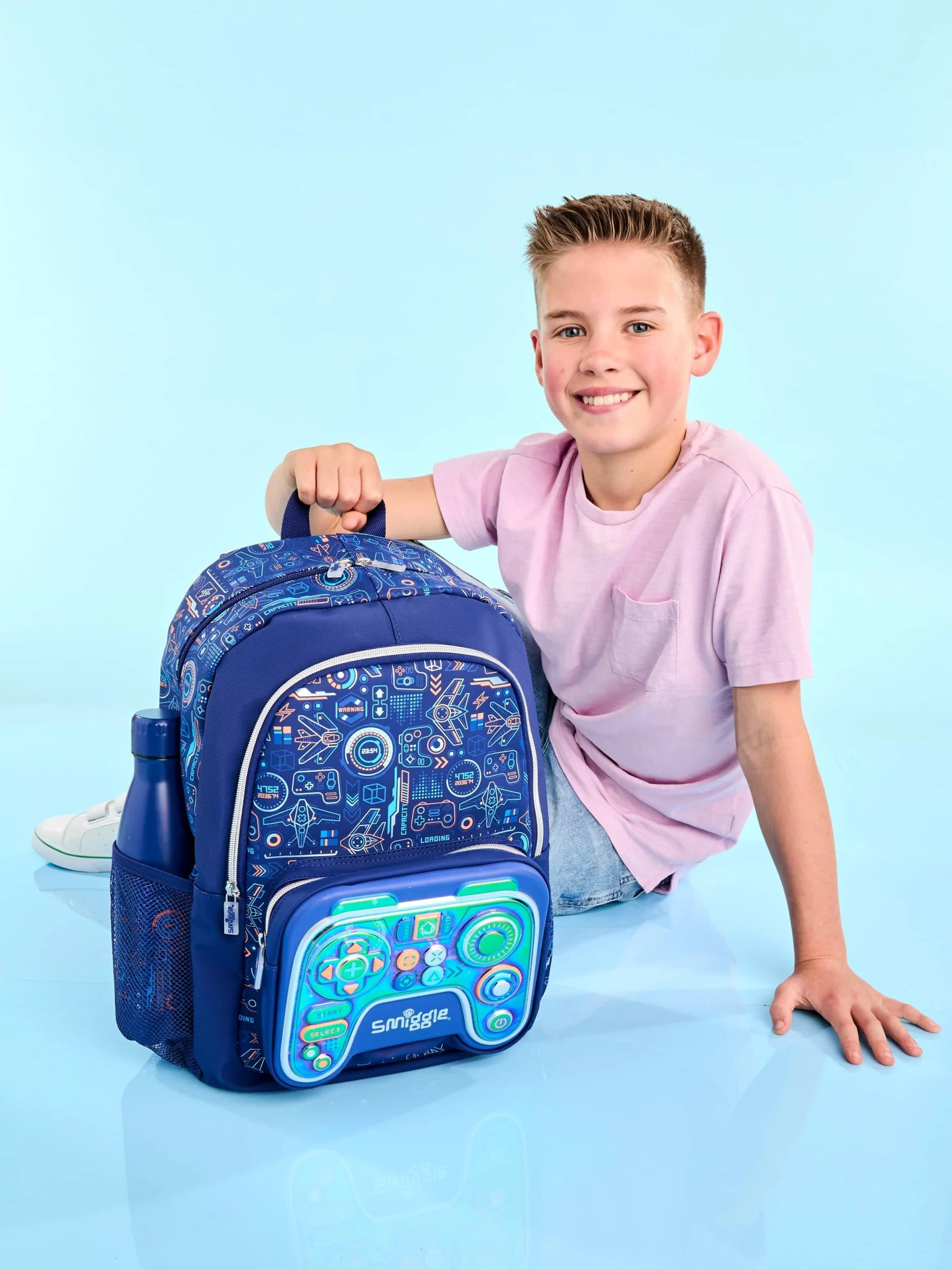 Smiggle - Game Over Okul - Sırt Çantası