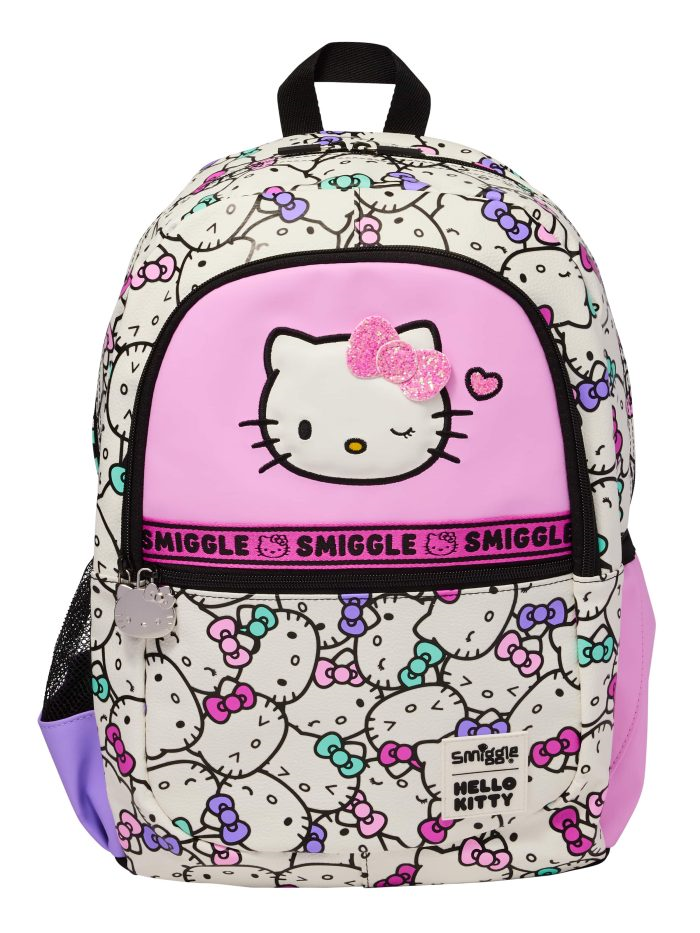 Smiggle - Hello Kitty Klasik Okul - Sırt Çantası