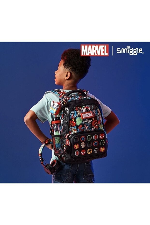Smiggle - Marvel Okul - Sırt Çantası