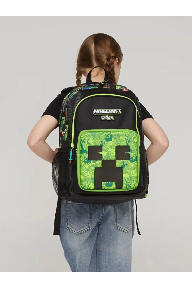 Smiggle - Minecraft Klasik Okul - Sırt Çantası