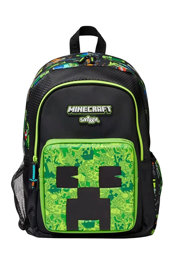 Smiggle - Minecraft Klasik Okul - Sırt Çantası