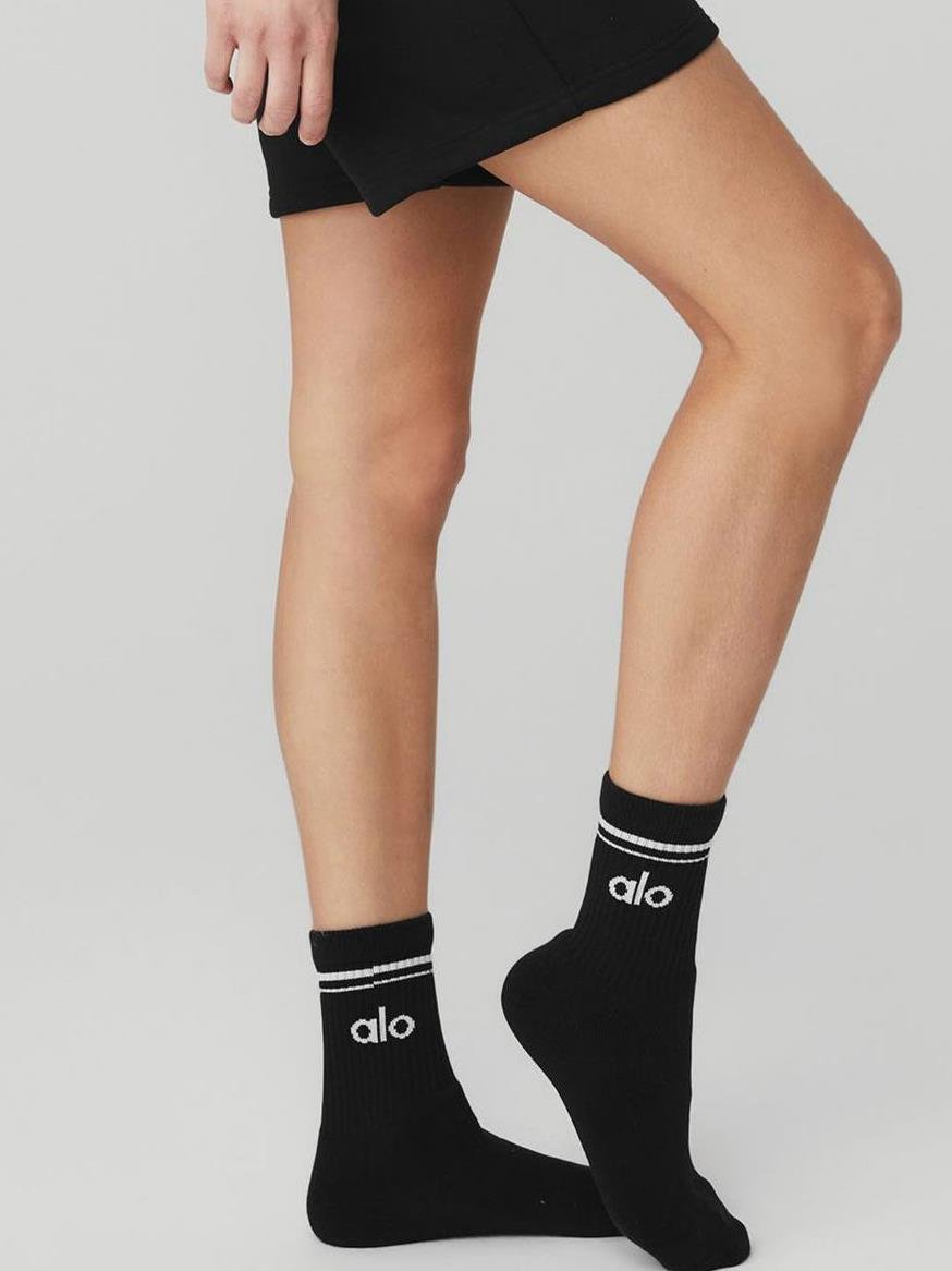 ALO Tekli Spor Çorap Siyah