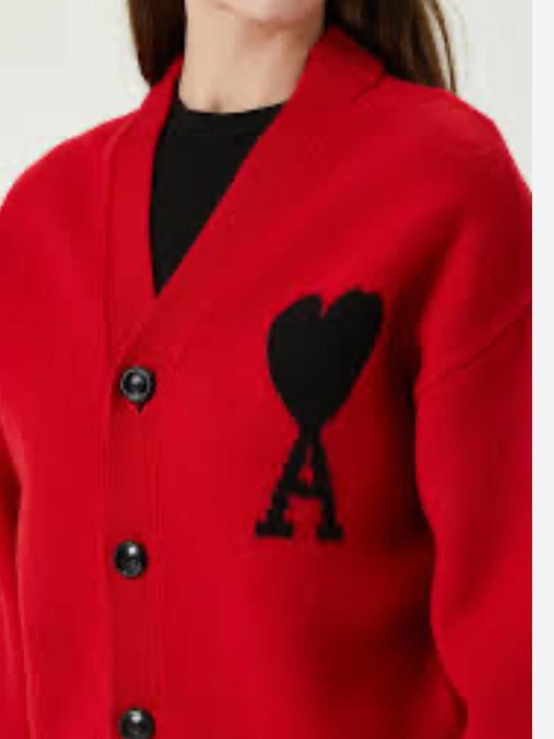 Ami Paris Kırmızı Hırka