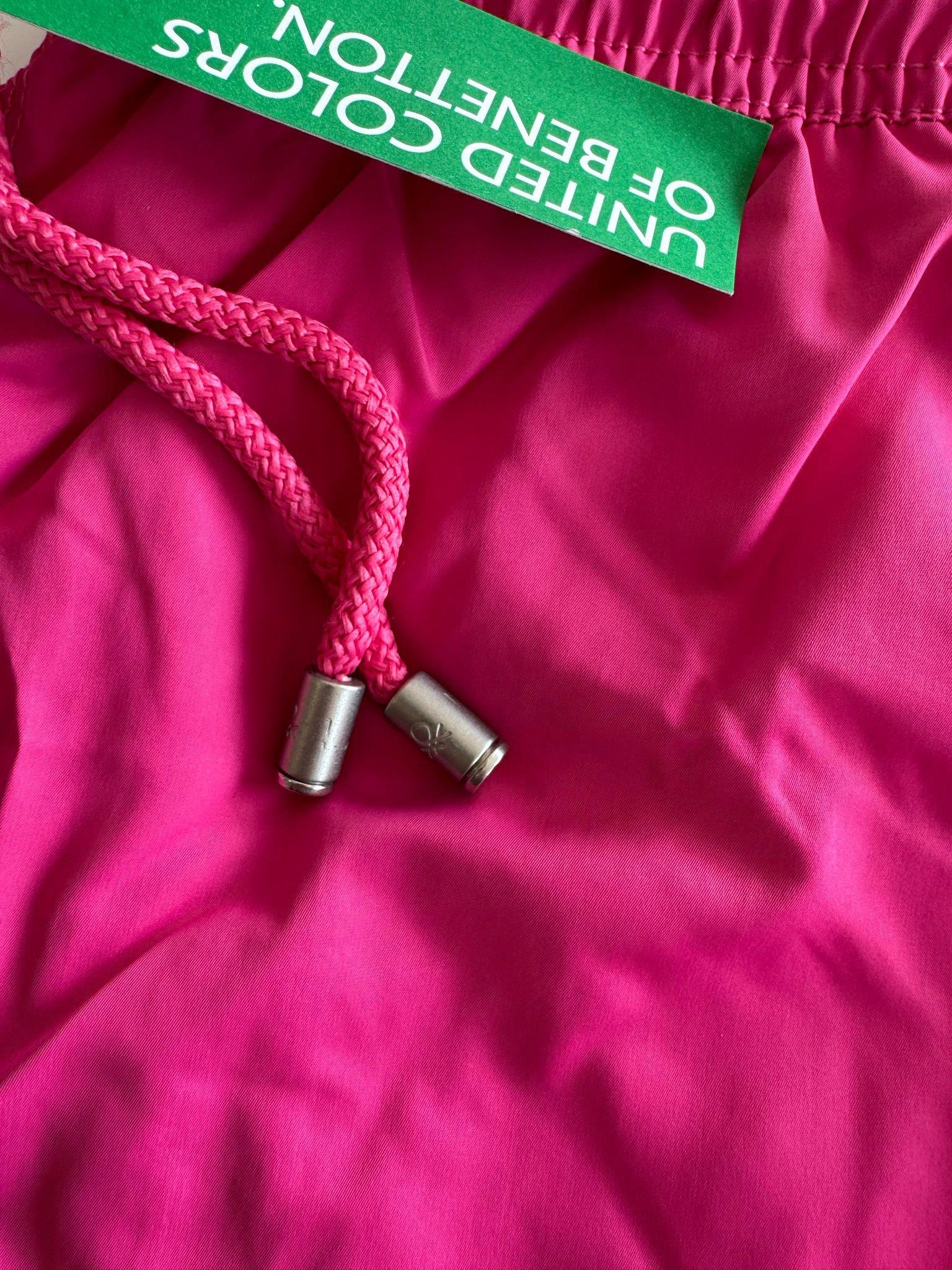 Benetton Fuşya Erkek Denşz Şort 