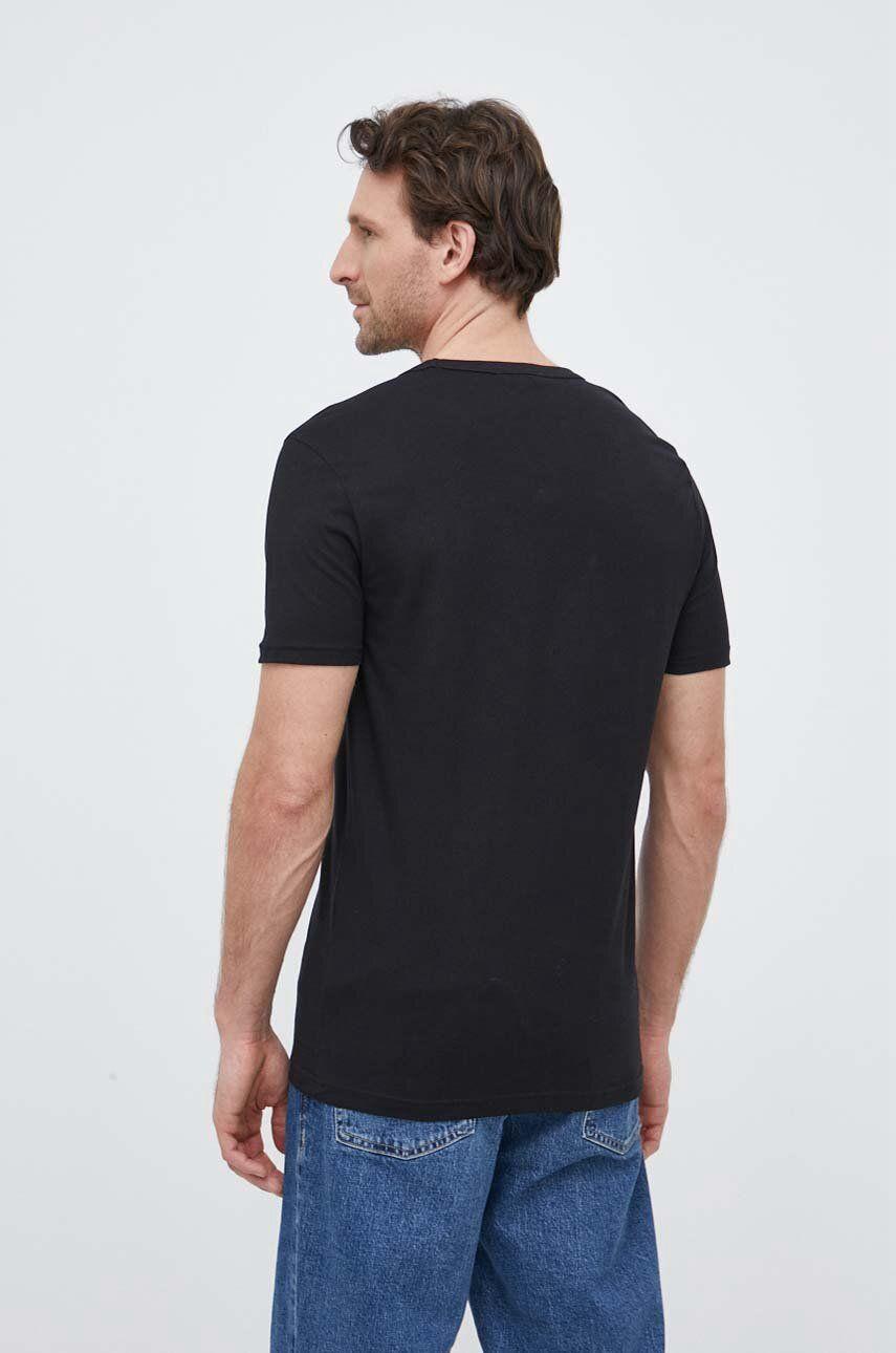 Benetton Siyah Baskılı Tişört