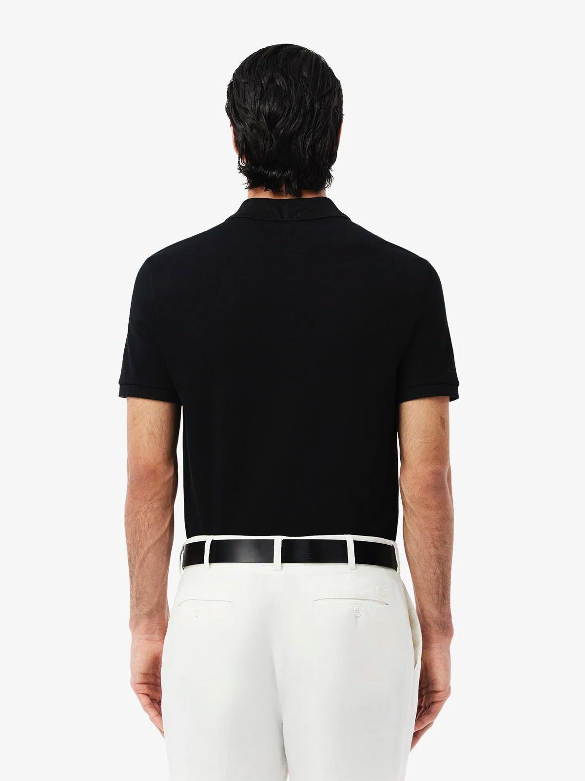 LCSTE Erkek Siyah Polo Yaka Tişort