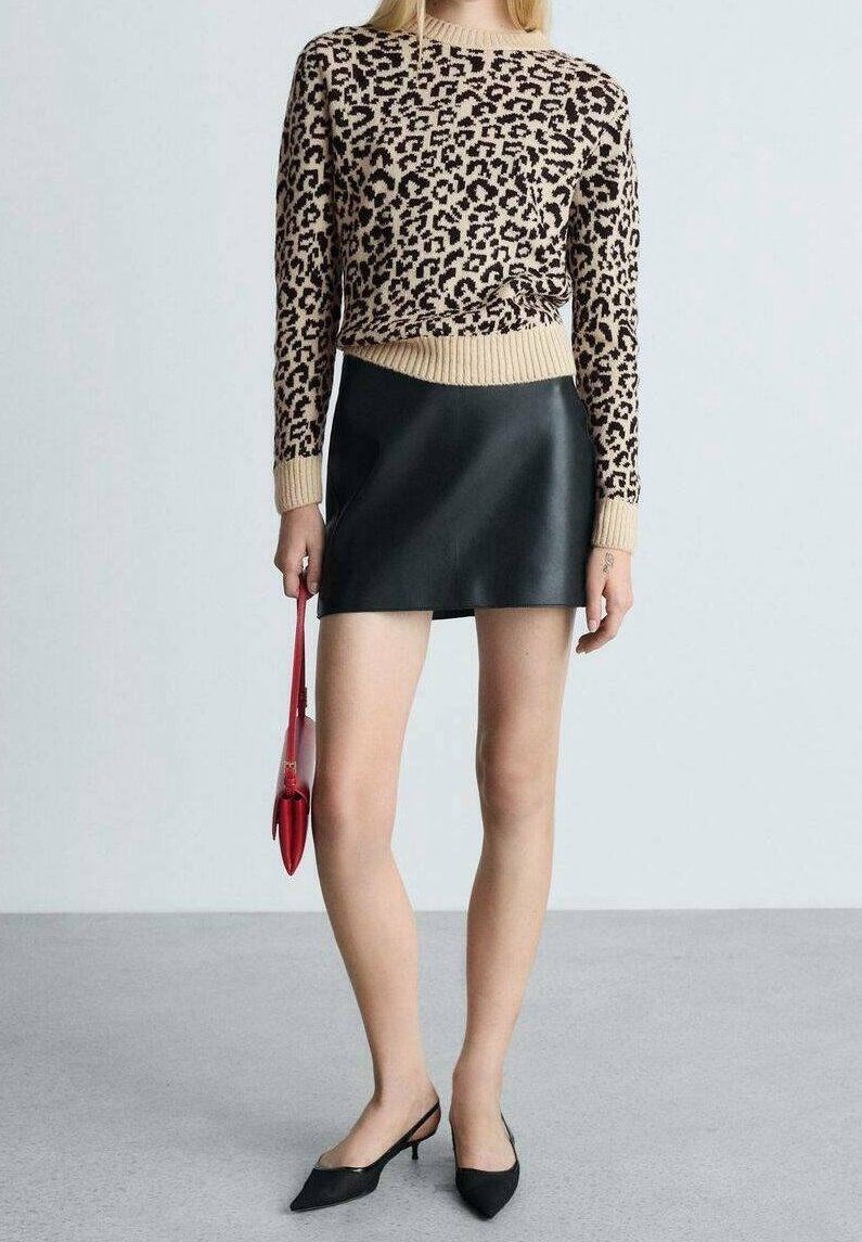 Leopar desenli kazak mng