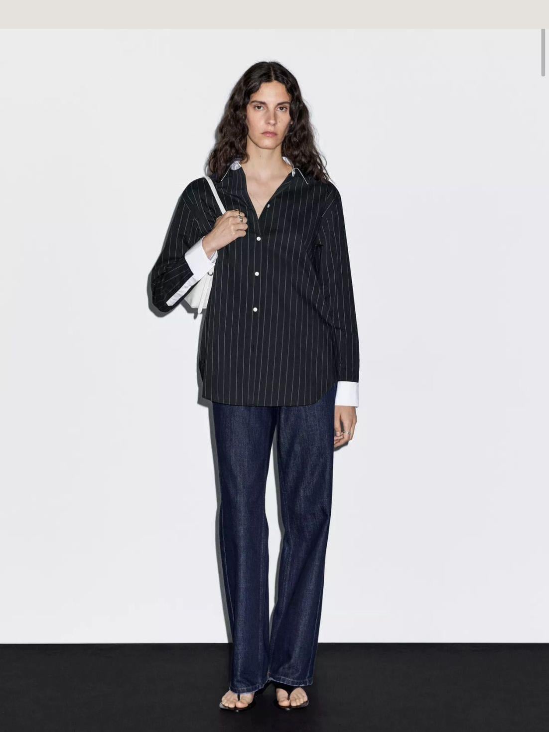 MSM DTTİ Siyah Tensel Gömlek