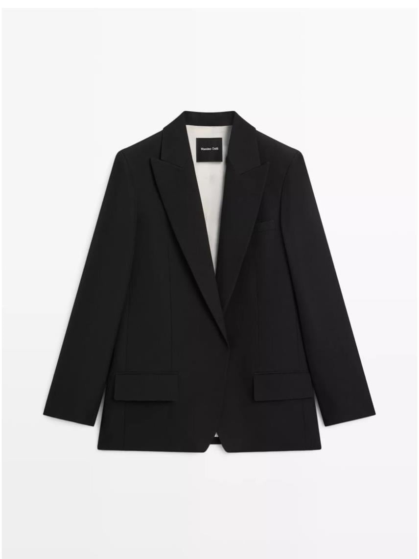 MSM Dutti Siyah Blazer Ceket