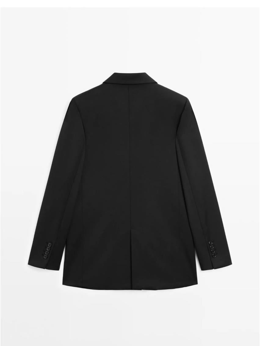 MSM Dutti Siyah Blazer Ceket