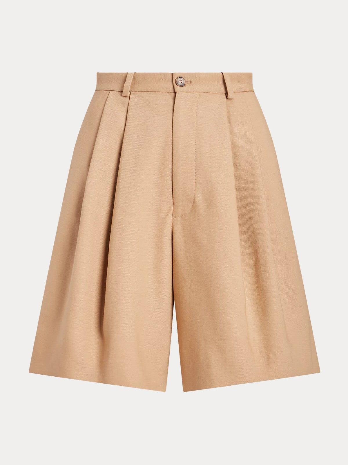 RLP Keten Şort camel renk