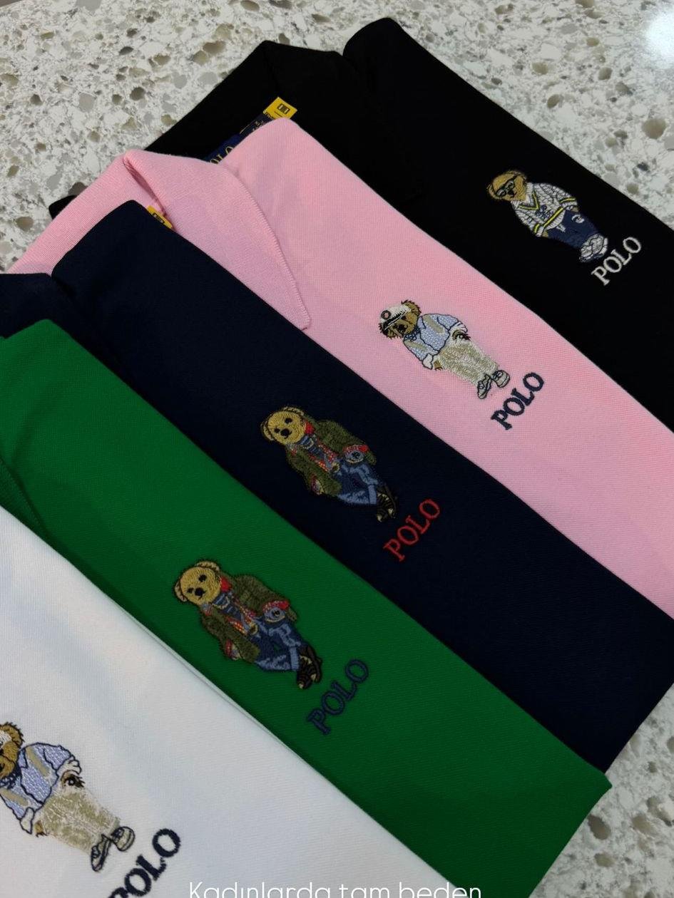 RLP Polo Yaka Beyaz Elbise