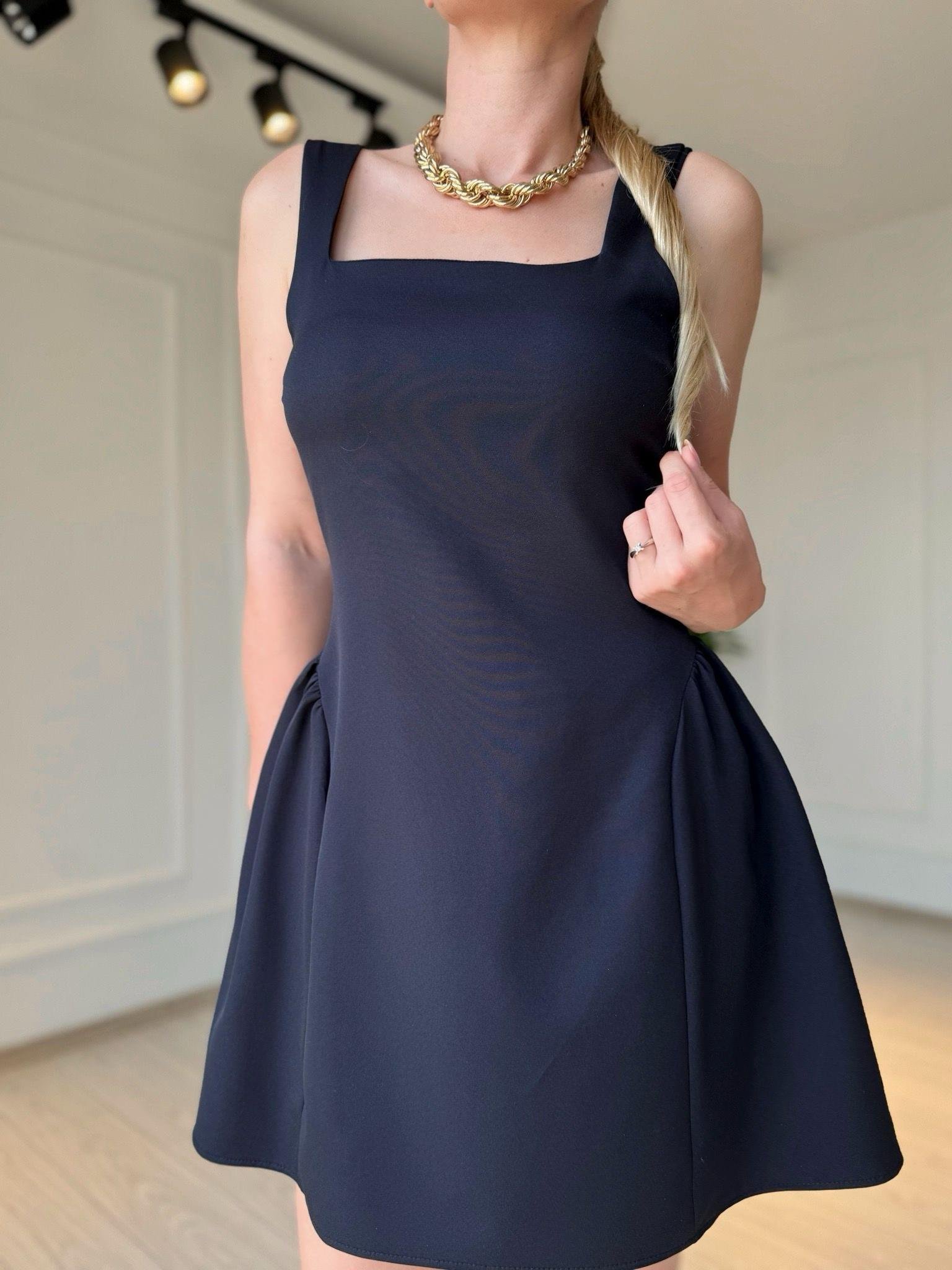 ELBİSEDiana Prenses Model Elbise - Siyah
