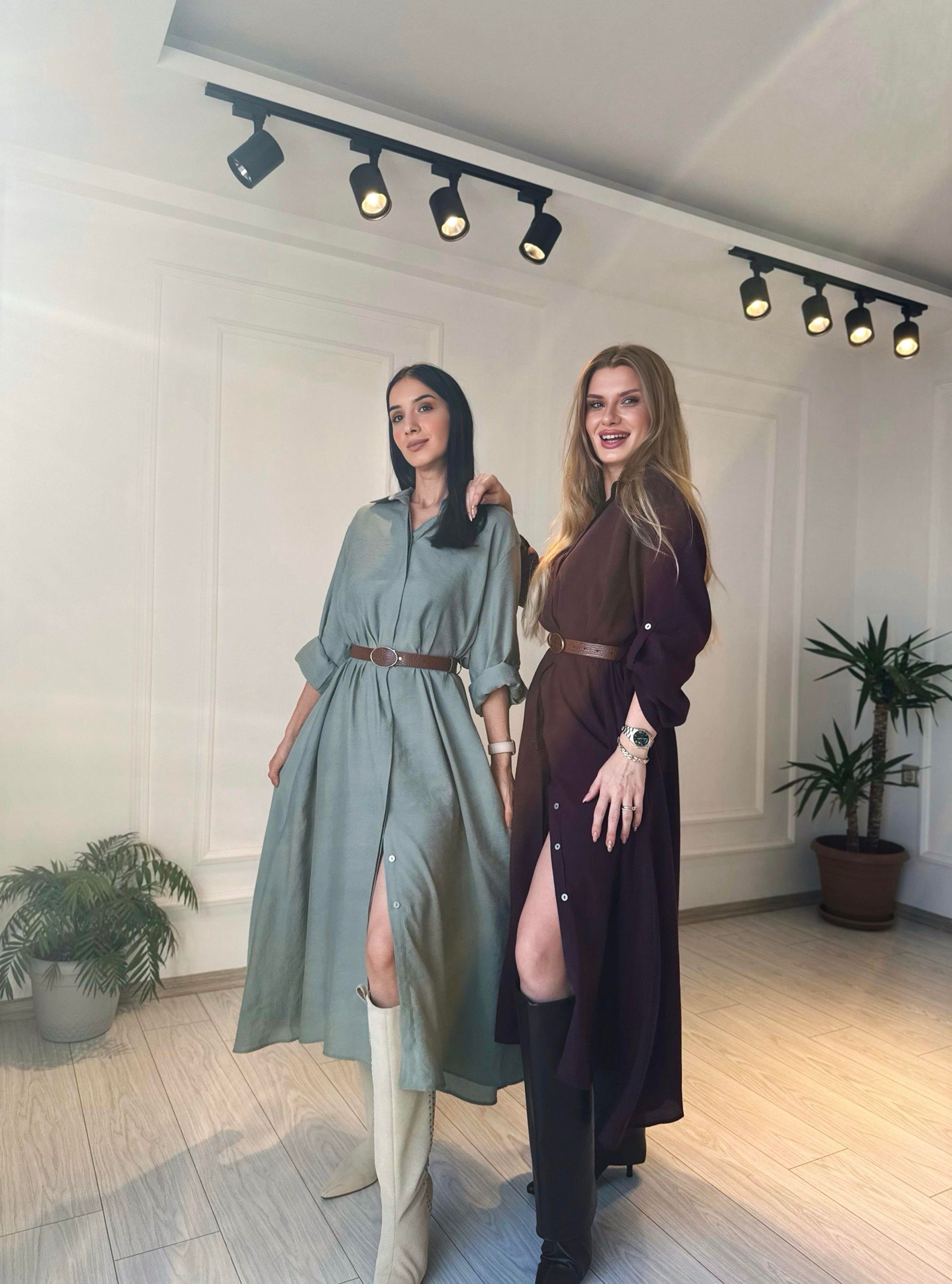 Kemer Detaylı Modal Gömlek Elbise - BordoELBİSEAURA STORE | Kadın Giyim ve Modanın Güvenilir AdresiELBİSEKemer Detaylı Modal Gömlek Elbise - Bordo
