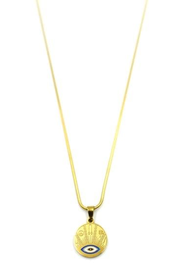 KolyeGöz Kolye 60cm - Gold
