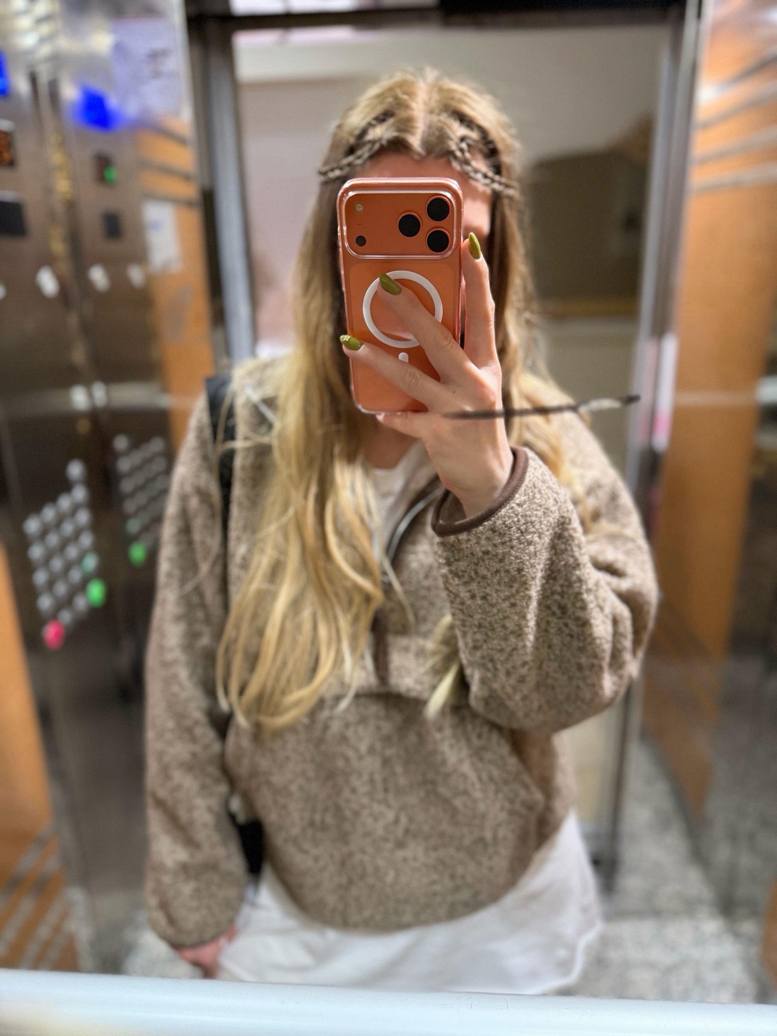 SweatshirtMocha Teddy Fermuarlı Sweatshirt