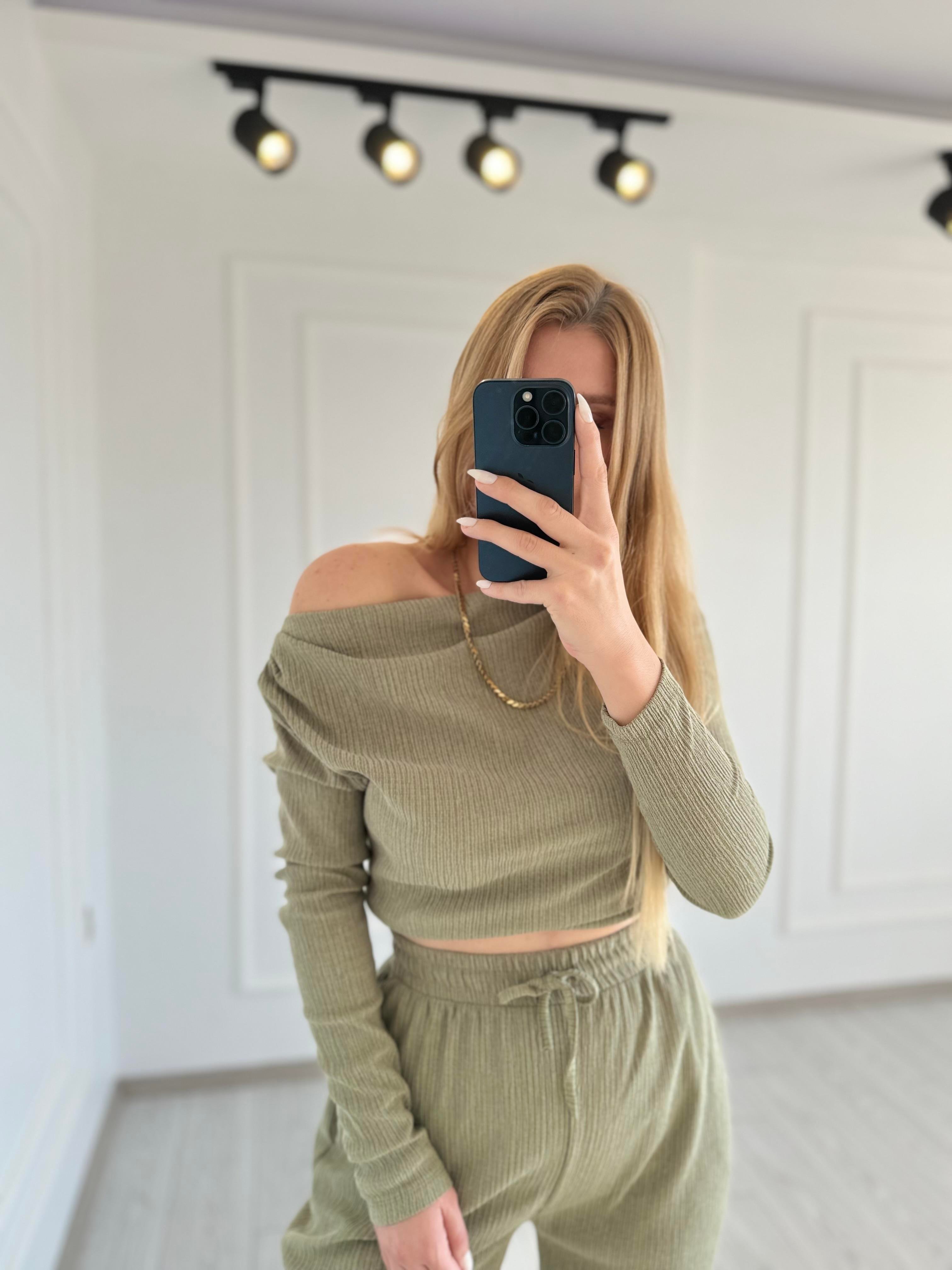 TAKIMMarka Model Gofre Kumaş Takım - Haki