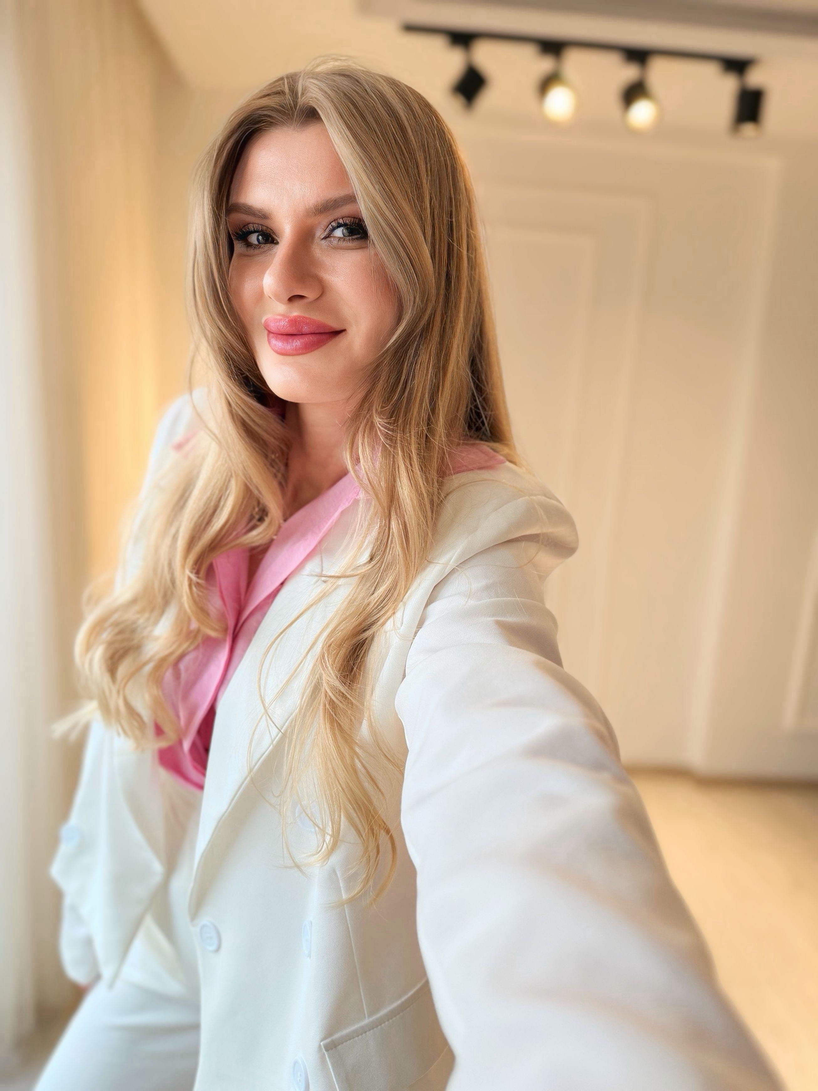 TAKIMValerio Blazer Ceket Takım - Ekru